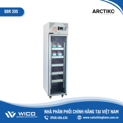 Tủ lạnh trữ máu 352 lít làm lạnh kép Đan Mạch BBR 300-D (Arctiko)
