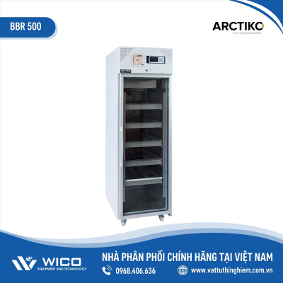 Tủ lạnh trữ máu 523 lít làm lạnh kép Đan Mạch BBR 500-D (Arctiko)