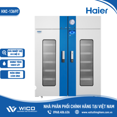 Tủ lạnh trữ máu Haier cải tiến 1369 lít HXC-1369T