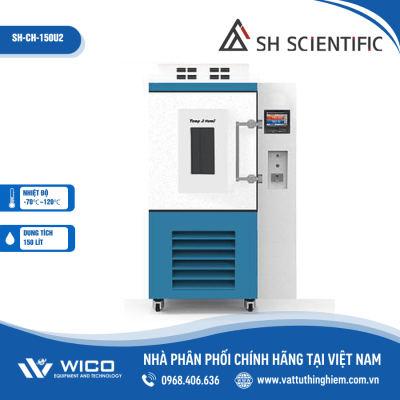 Tủ môi trường SH Scientific 150 lít, -50 đến 120 độ SH-CTH-150U2