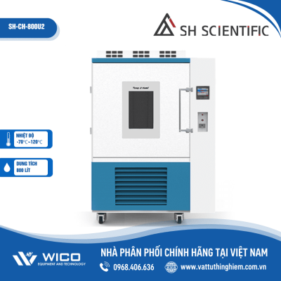 Tủ môi trường SH Scientific 800 lít, -50 đến 120 độ SH-CTH-800U2