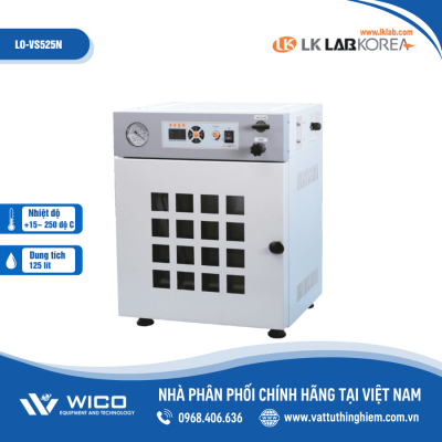 Tủ sấy chân không 125 lít LK Lab Korea LO-VS525N