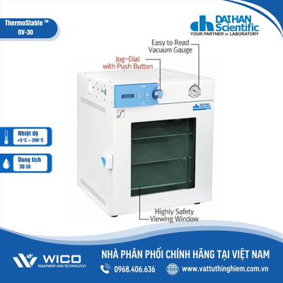 TỦ SẤY CHÂN KHÔNG DAIHAN 30 lít ThermoStable OV-30