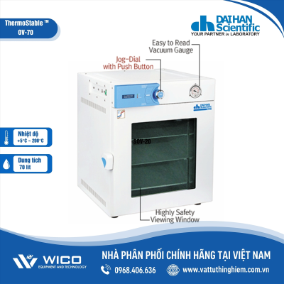TỦ SẤY CHÂN KHÔNG DAIHAN 70 LÍT DAIHAN ThermoStable OV-70