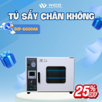 Tủ sấy chân không Inox Xingchen DZF-6020AB | 25 lít