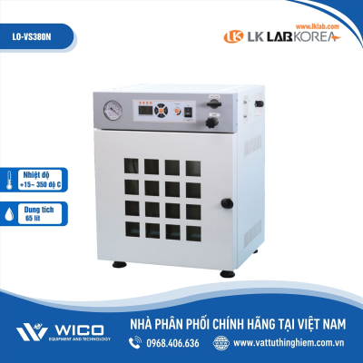 Tủ sấy chân không nhiệt độ cao 65 lít LK Lab Korea LO-VS380N