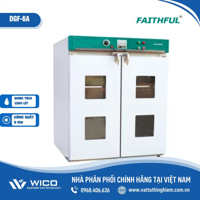Tủ sấy công nghiệp dung tích lớn Trung Quốc 1300 lít DGF-6A (Faithful)