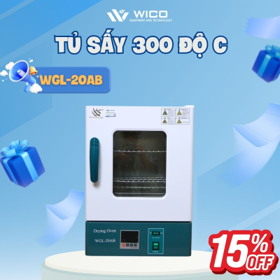 Tủ sấy đối lưu cưỡng bức 300 độ WGL-20AB 20 Lít