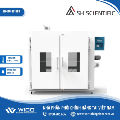 Tủ sấy thể tích lớn 3612 lít, 300 SH Scientific độ SH-IDO-3612FG