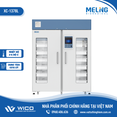 Tủ Trữ Máu Chuyên Dụng Meiling XC-1378L | 1378 Lít