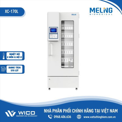 Tủ Trữ Máu Chuyên Dụng Meiling XC-170L | 170 lít