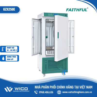 Tủ vi khí hậu chiếu sáng 3 mặt 250 lít Trung Quốc GZX250E (Faithful)