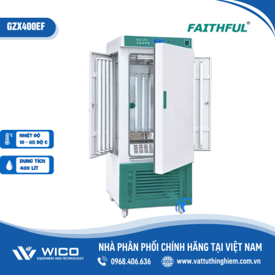 Tủ vi khí hậu chiếu sáng 4 mặt 400 lít Trung Quốc GZX400EF (Faithful)