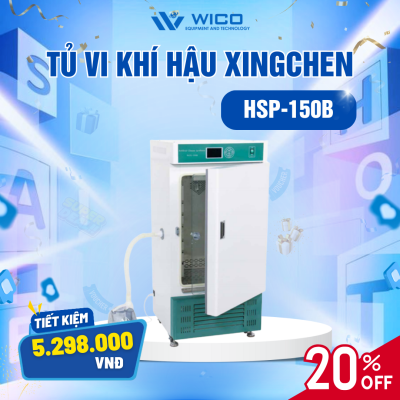 Tủ vi khí hậu - Tủ môi trường Trung Quốc 150 lít SHKT HSP-150B