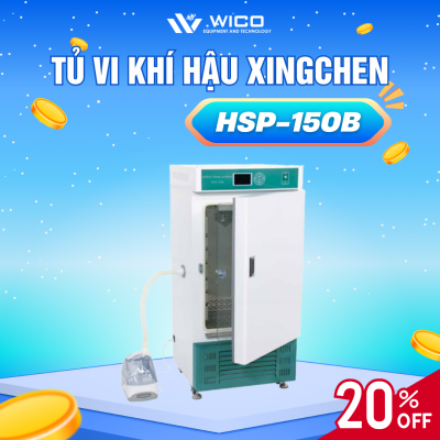 Tủ vi khí hậu - Tủ môi trường Trung Quốc 150 lít SHKT HSP-150B