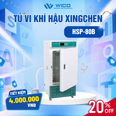 Tủ vi khí hậu - Tủ môi trường Trung Quốc 80 lít SHKT HSP-80B