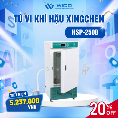 Tủ vi khí hậu - Tủ môi trường Trung Quốc SHKT HSP-250B