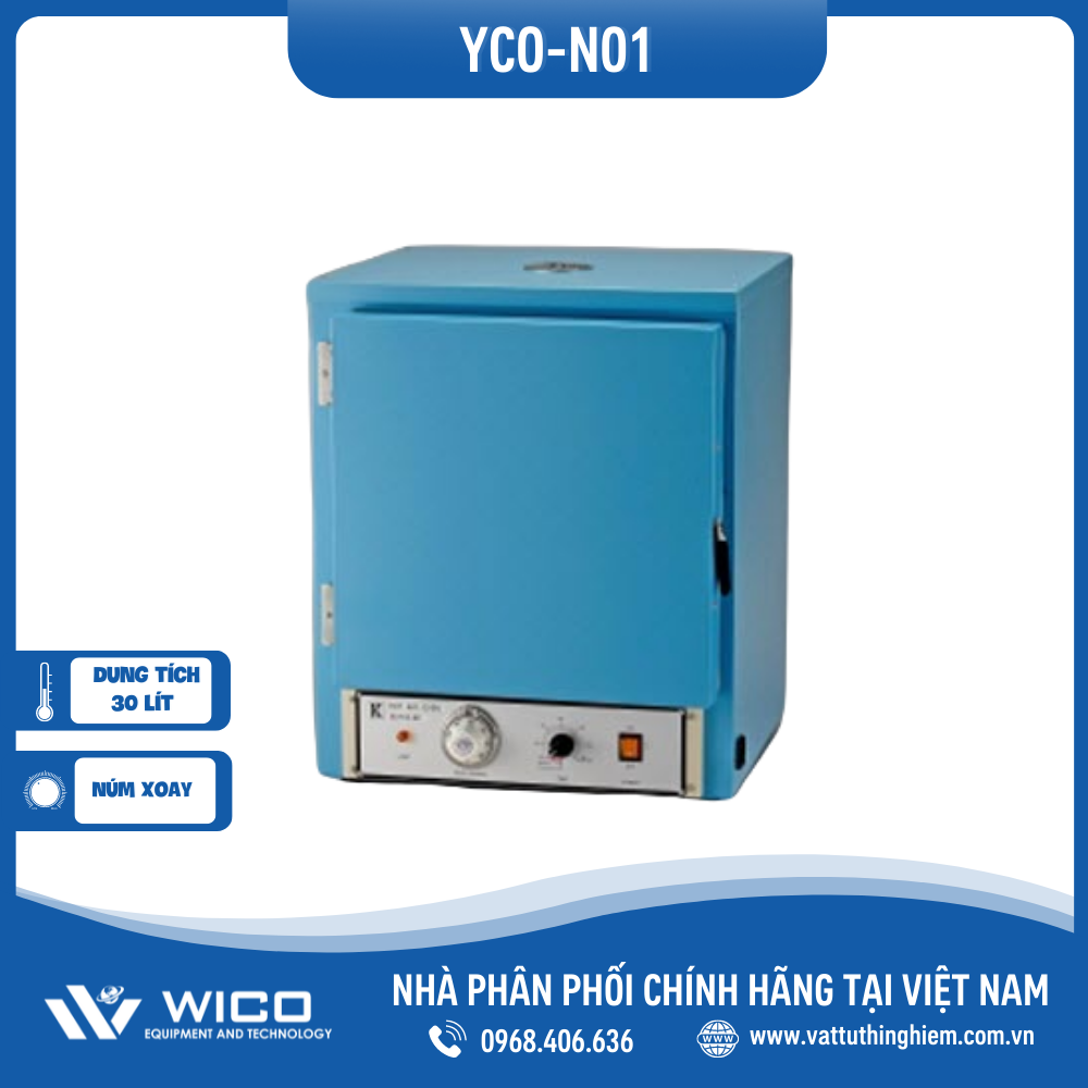 Tủ sấy đối lưu tự nhiên hiện số Gemmy YC0-N01 30 lít