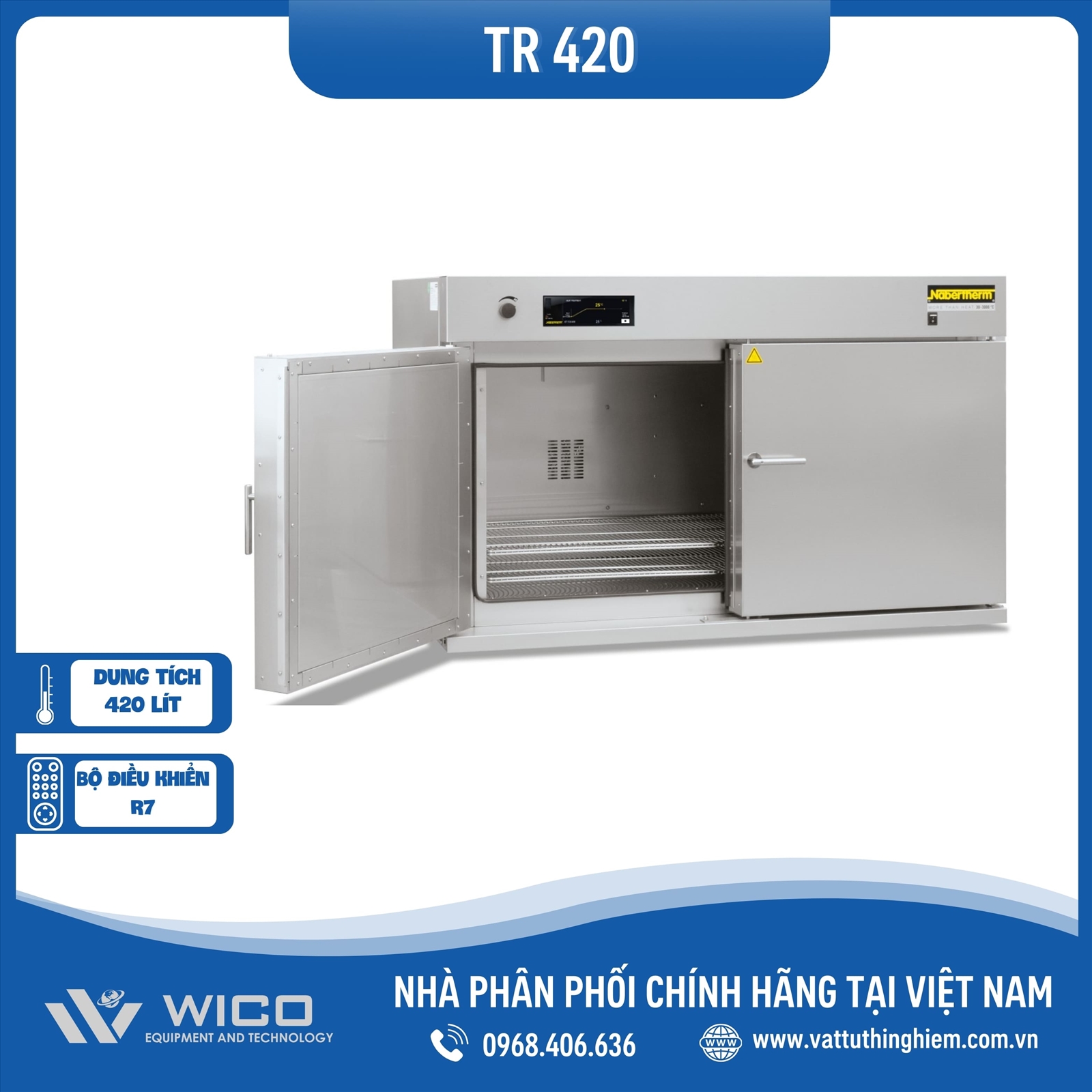 Tủ sấy Nabertherm 420 lít TR420