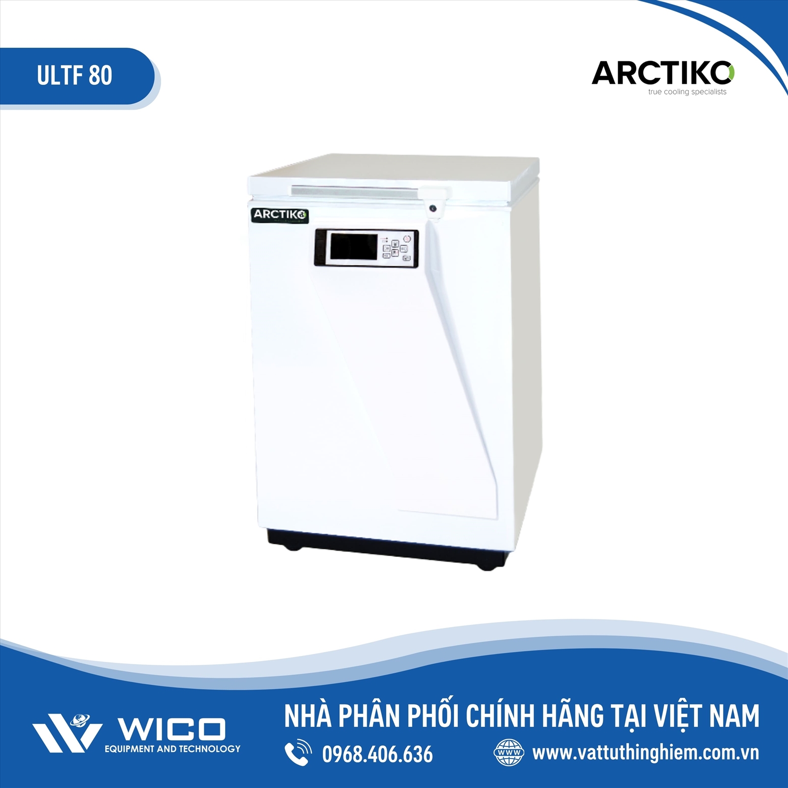 Tủ lạnh âm sâu -86 độ C Đan Mạch ULTF 80 (Arctiko)