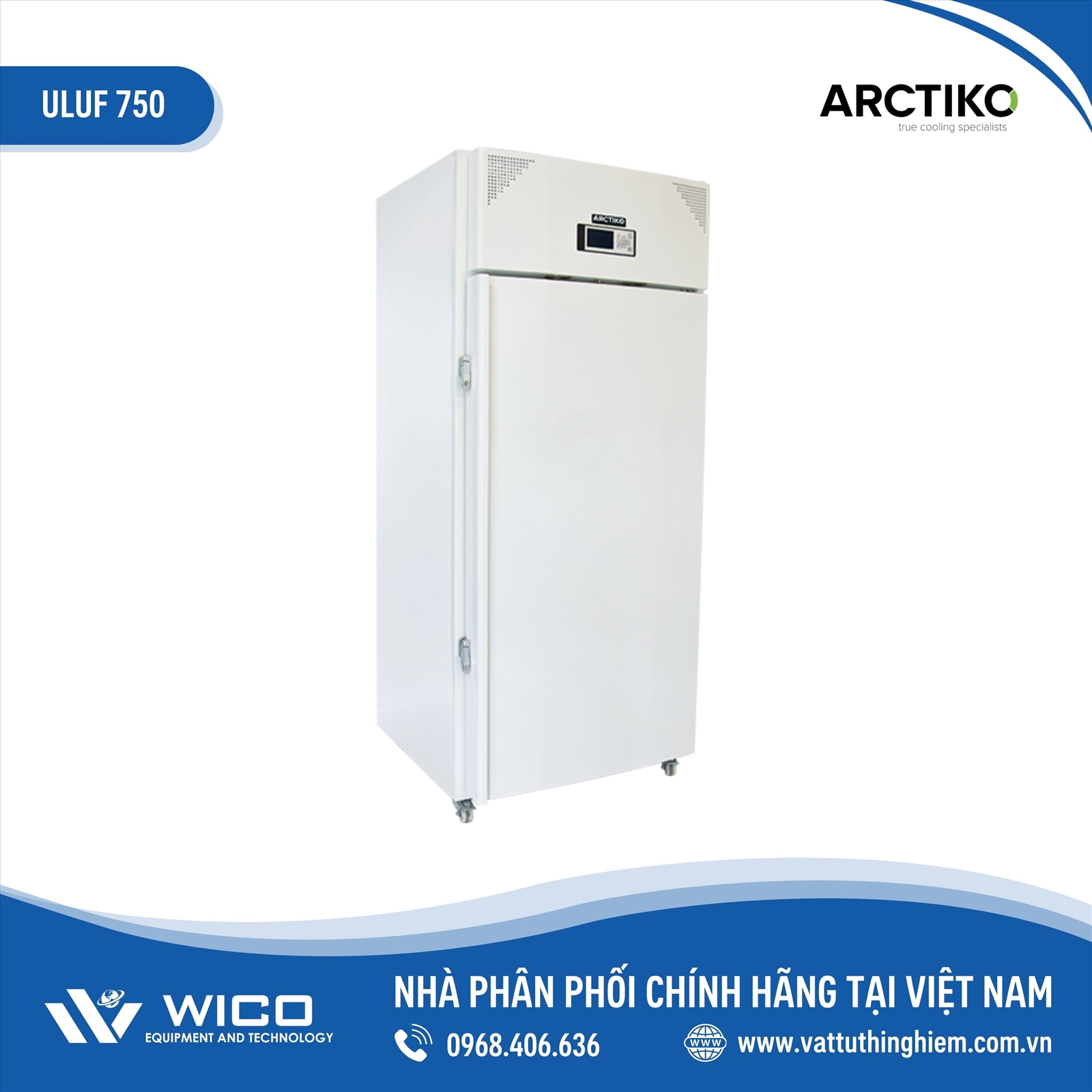 Tủ lạnh âm sâu -86 độ C 680 lít Đan Mạch ULUF 750 (Arctiko)