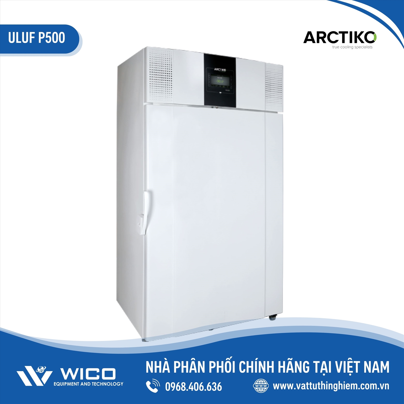 Tủ lạnh âm sâu -90 độ C 496 lít Đan Mạch ULUF P500 (Arctiko)