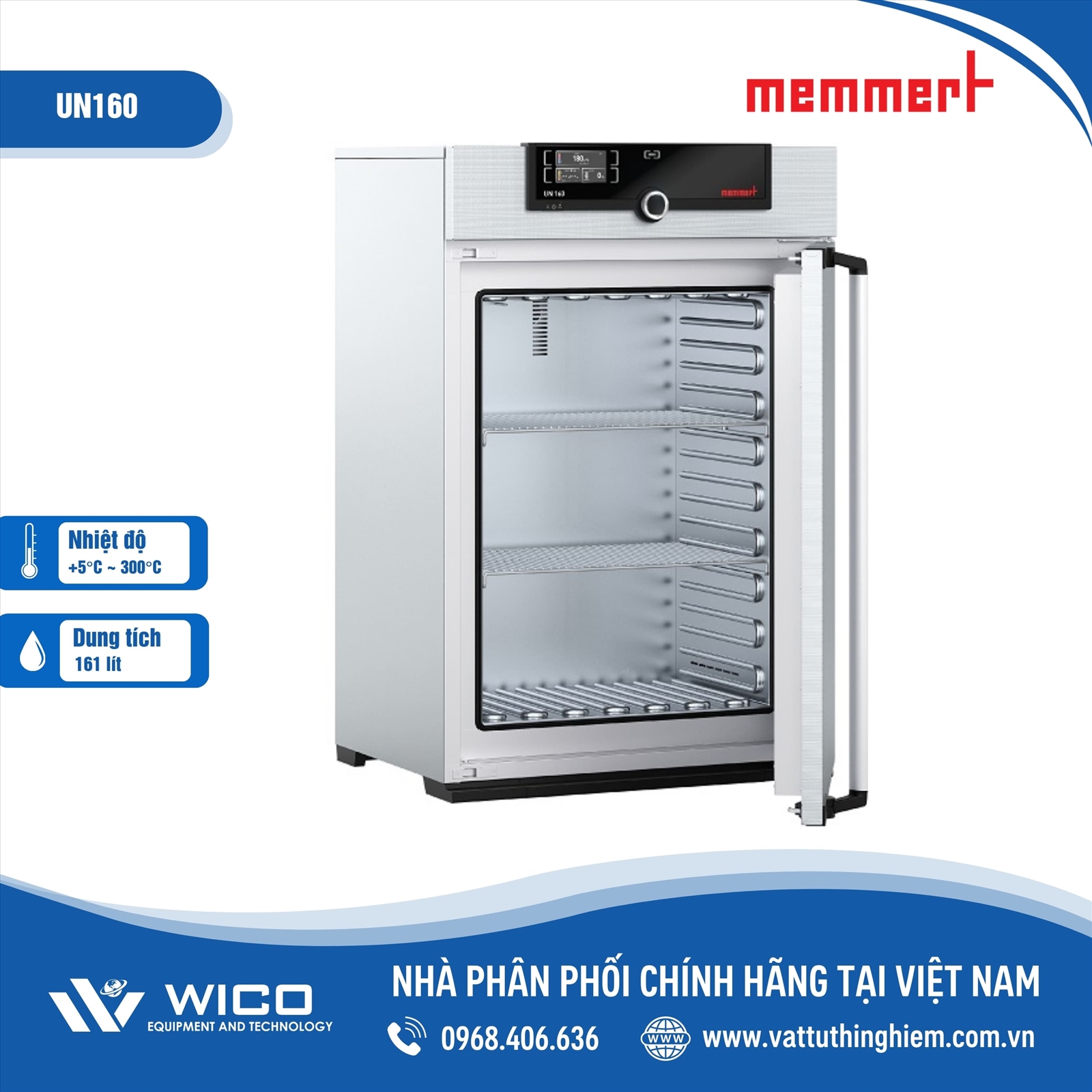 Tủ sấy 161 lít Memmert UN160 PLUS