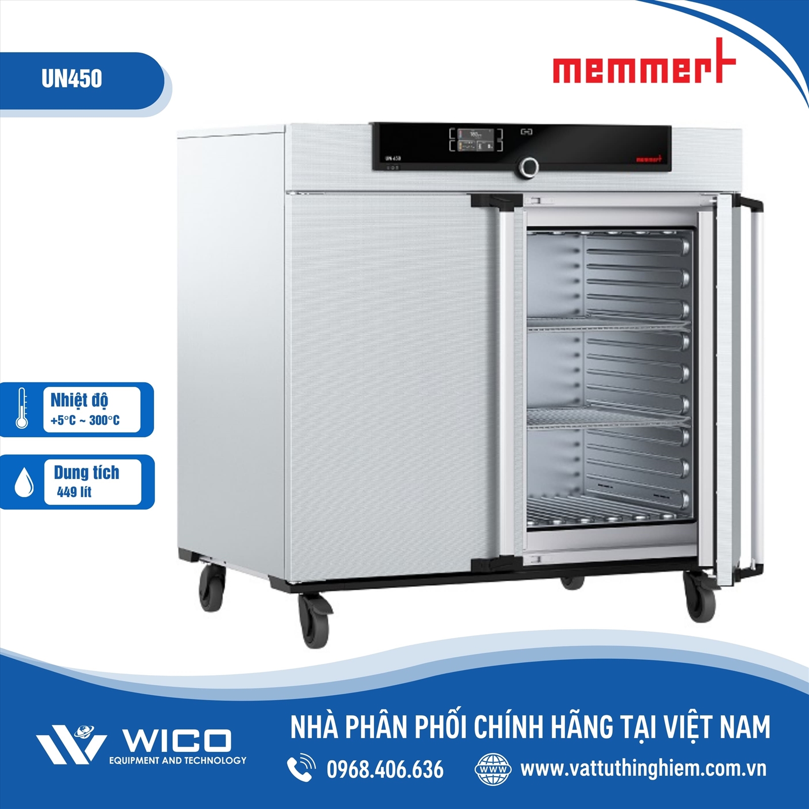 Tủ sấy 449 lít Memmert UF450
