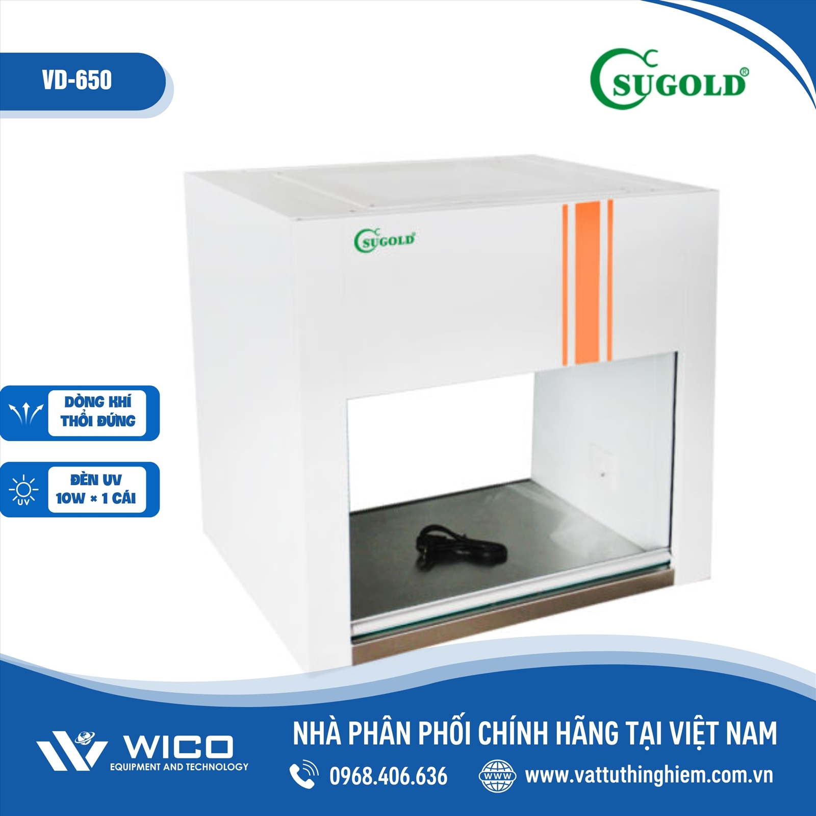 Tủ Cấy Vi Sinh Trung Quốc Sugold VD-650