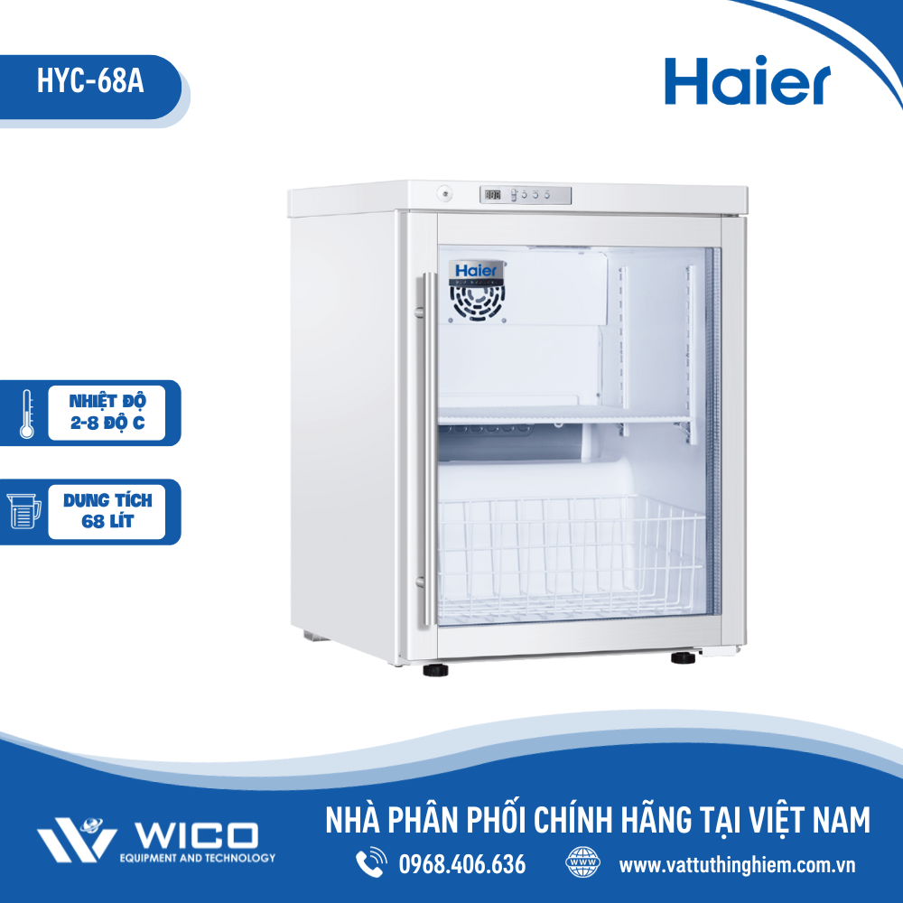 Tủ bảo quản Vacxin/ Sinh phẩm Haier™ 68 lít HYC-68A