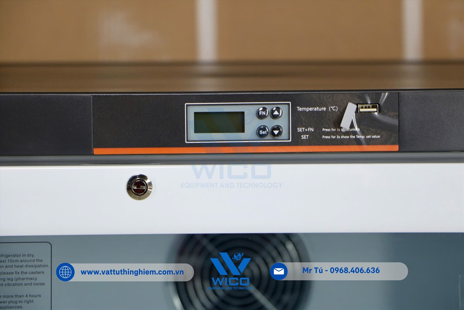 Tủ bảo quản 2-8 độ C Midea MC-5L126