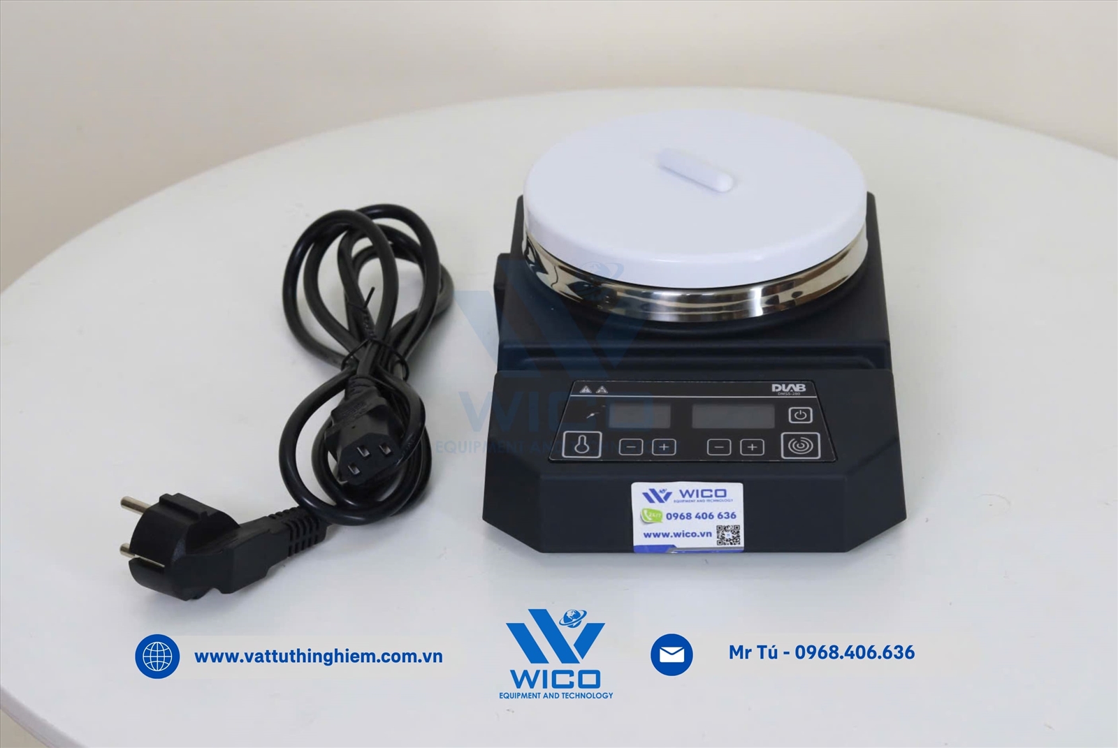 Máy khuấy từ gia nhiệt 280 độ C Dlab DMS5-280