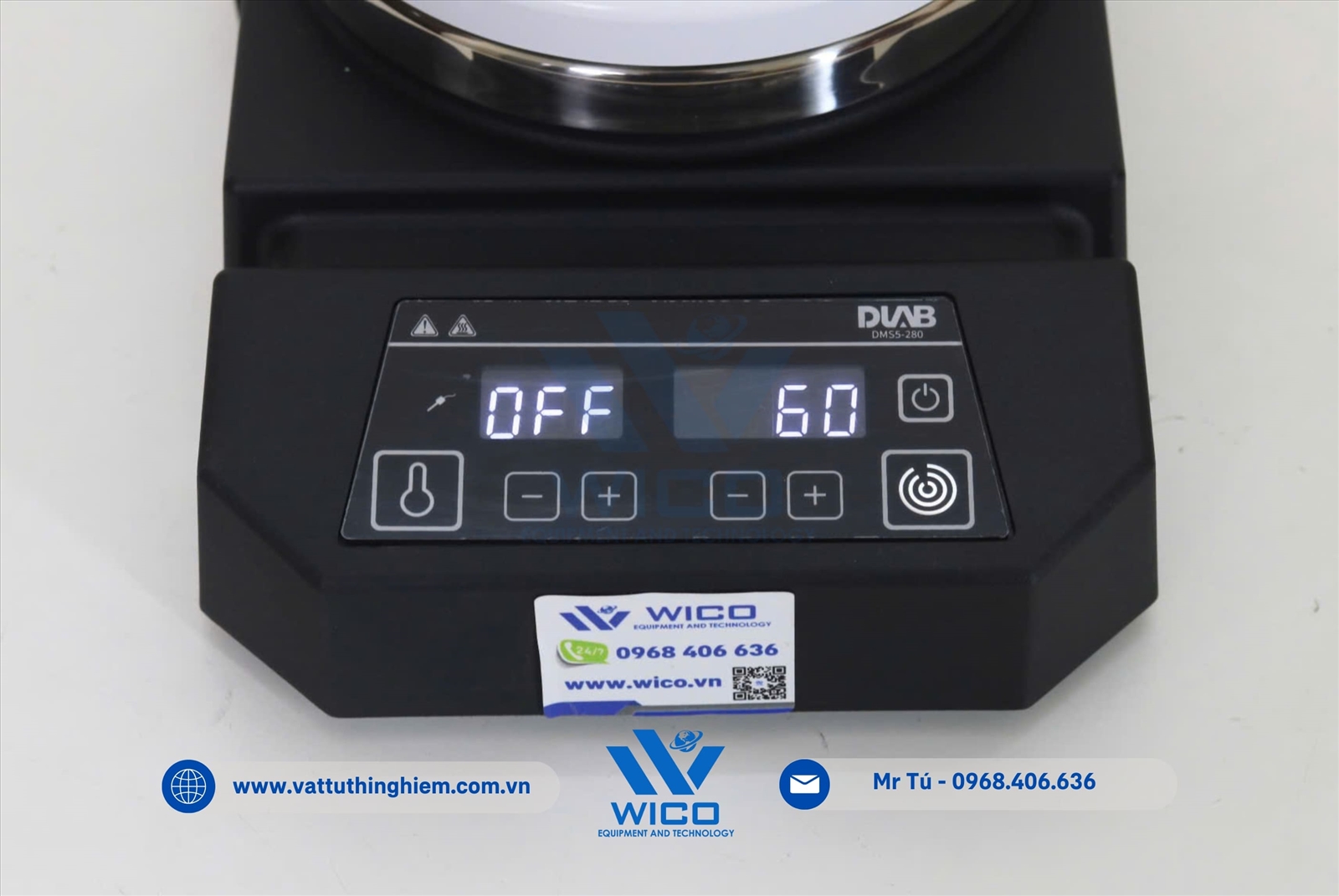 Máy khuấy từ gia nhiệt 280 độ C Dlab DMS5-280