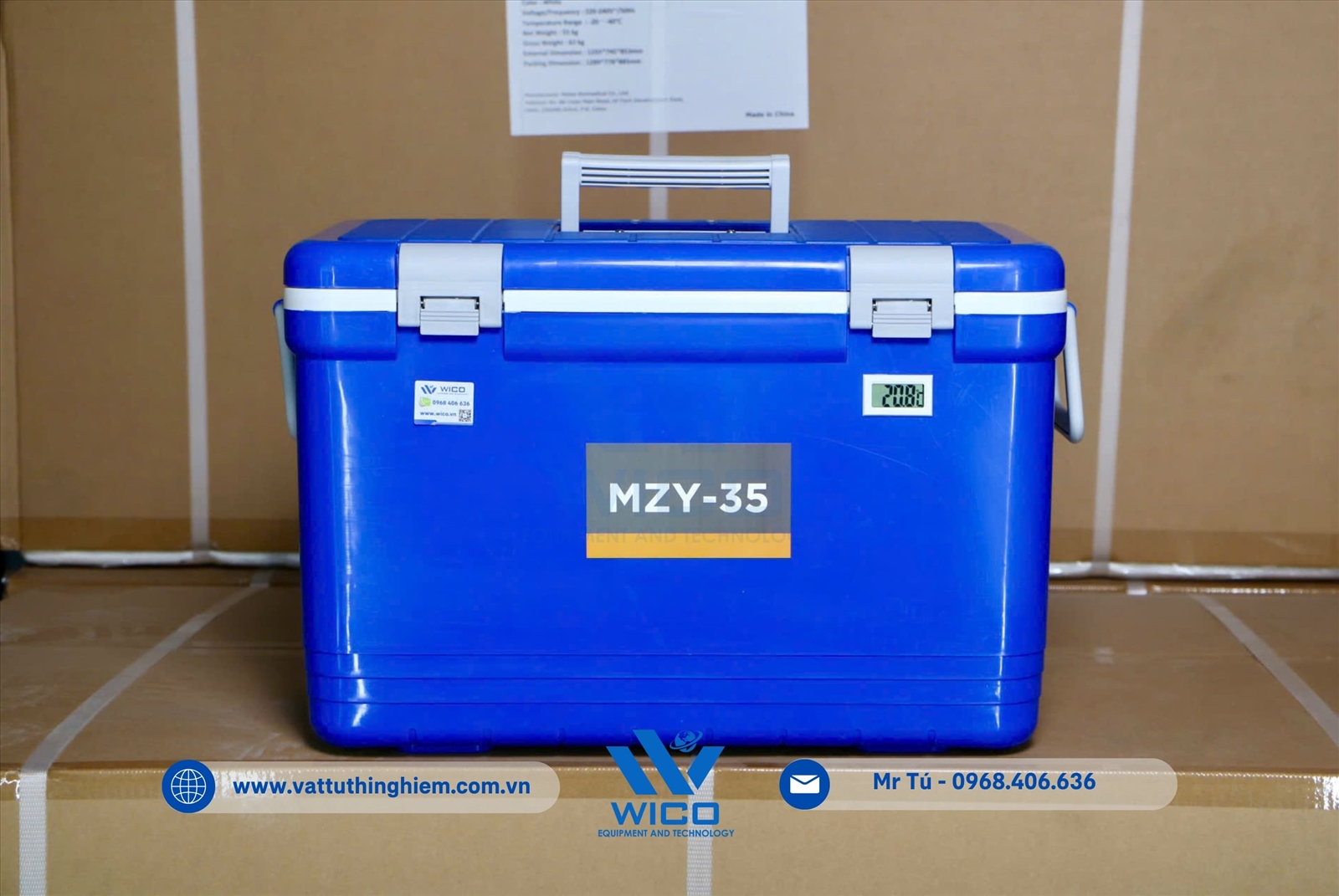 Hộp Bảo Quản Vắc Xin 35 Lít Midea MZY-35