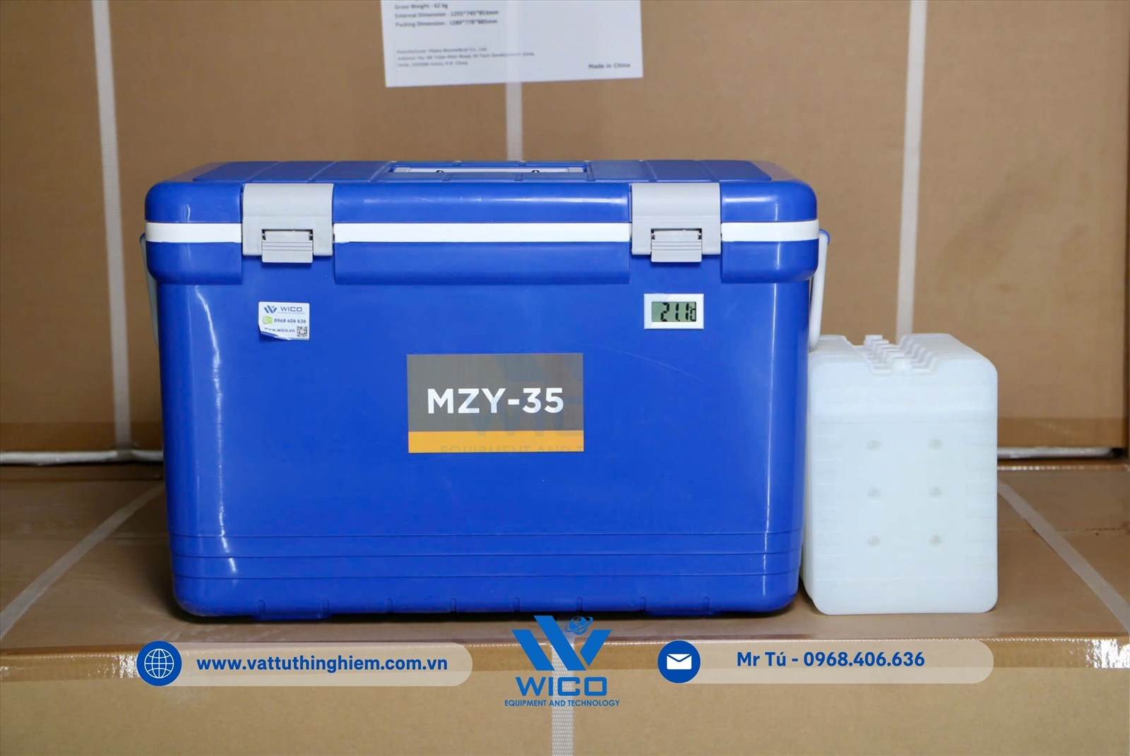 Hộp Bảo Quản Vắc Xin 35 Lít Midea MZY-35