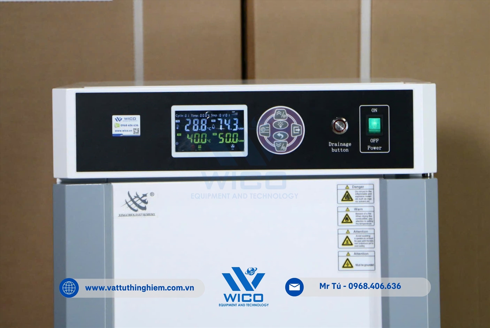 Tủ vi khí hậu – tủ sinh trưởng 80 lít Xingchen RGX-80BEII