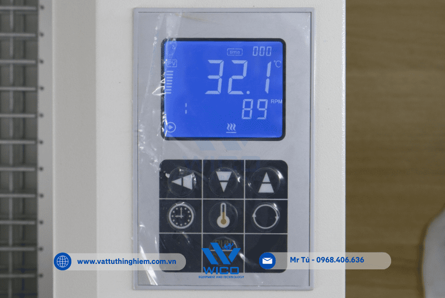 Bộ điều khiển của Tủ ấm lắc ổn nhiệt THZ-312