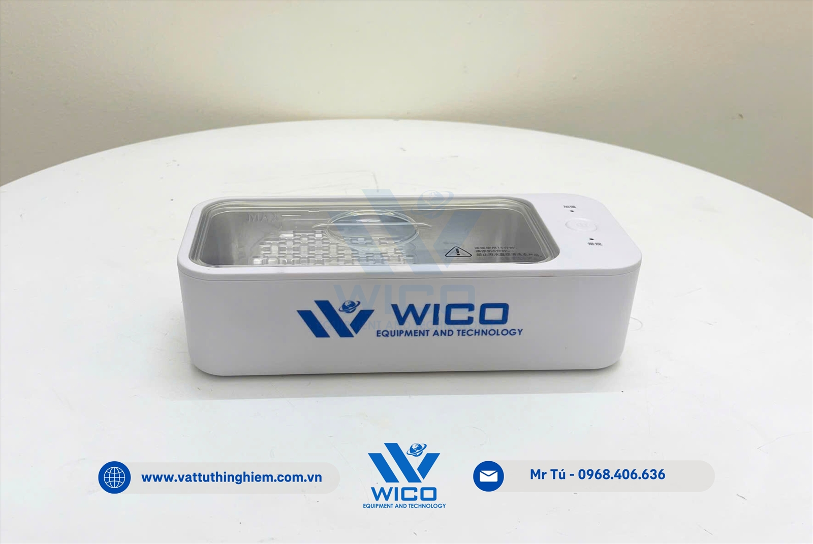 Bể Rửa Siêu Âm Mini Cầm Tay UC-6008 ⭐ 400ml