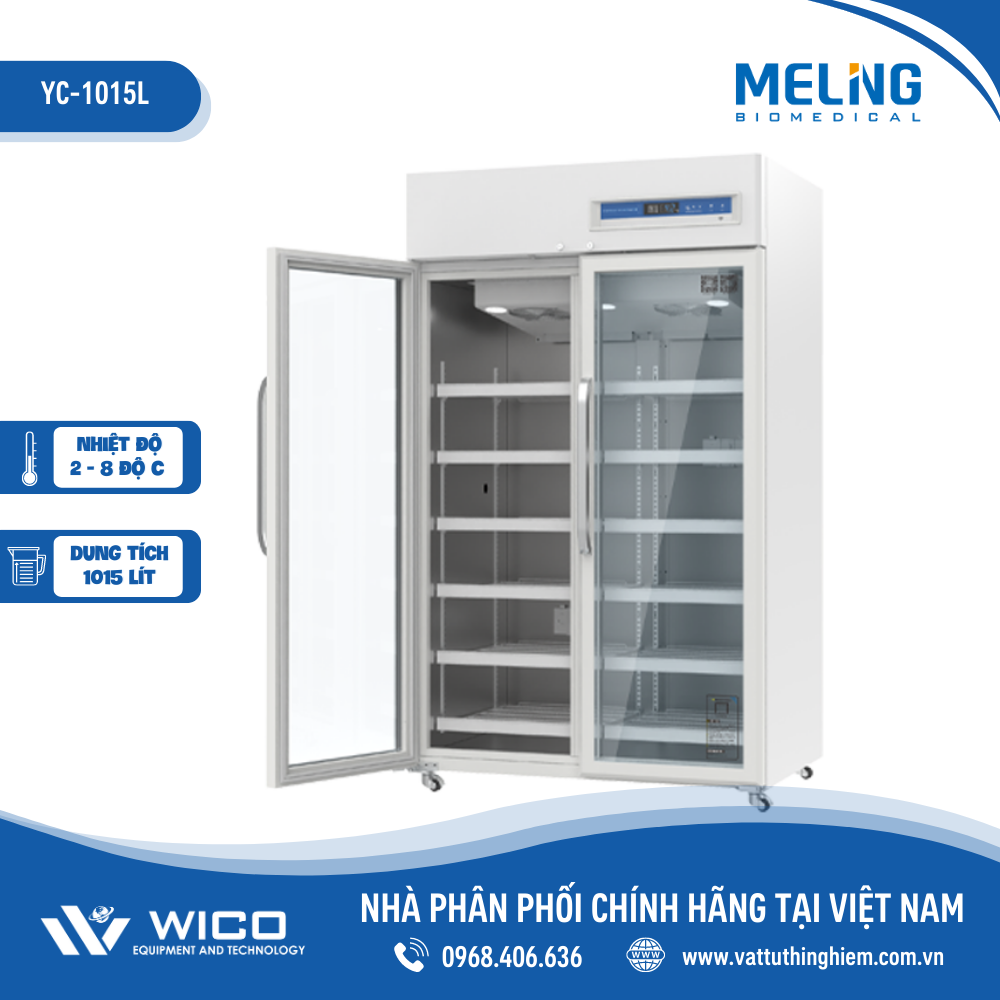 Tủ Bảo Quản Vacxin - Dược Phẩm Meiling YC-1015LL