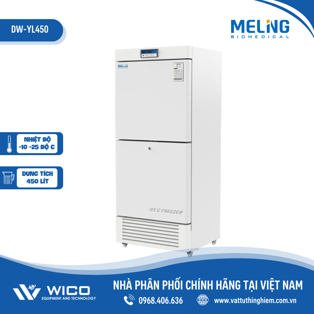 Tủ Lạnh Âm Sâu -25 độ C Meling DW-YL450 | 450 Lít
