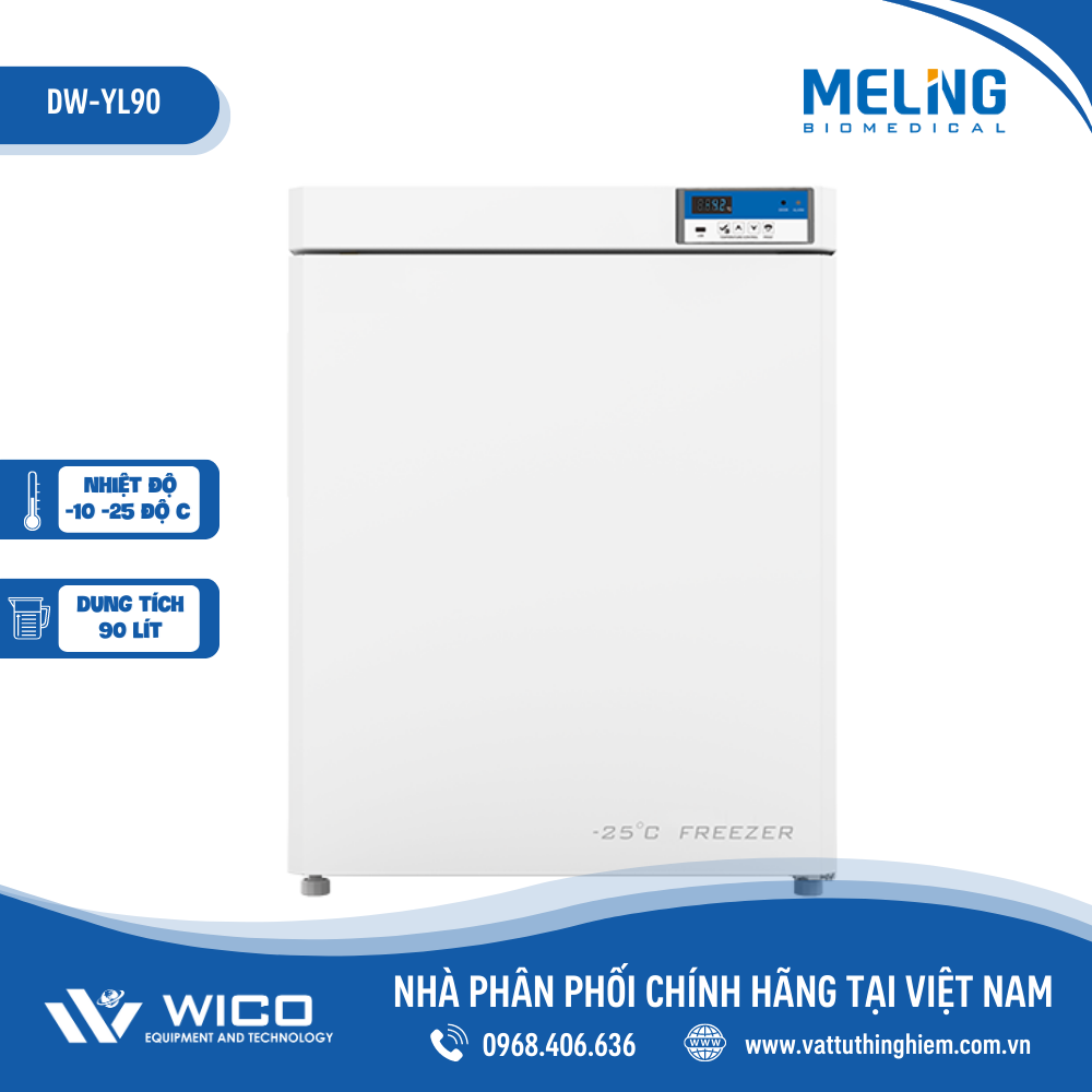 Tủ Lạnh Âm Sâu -25 độ C DW-YL90 | Hãng Meling