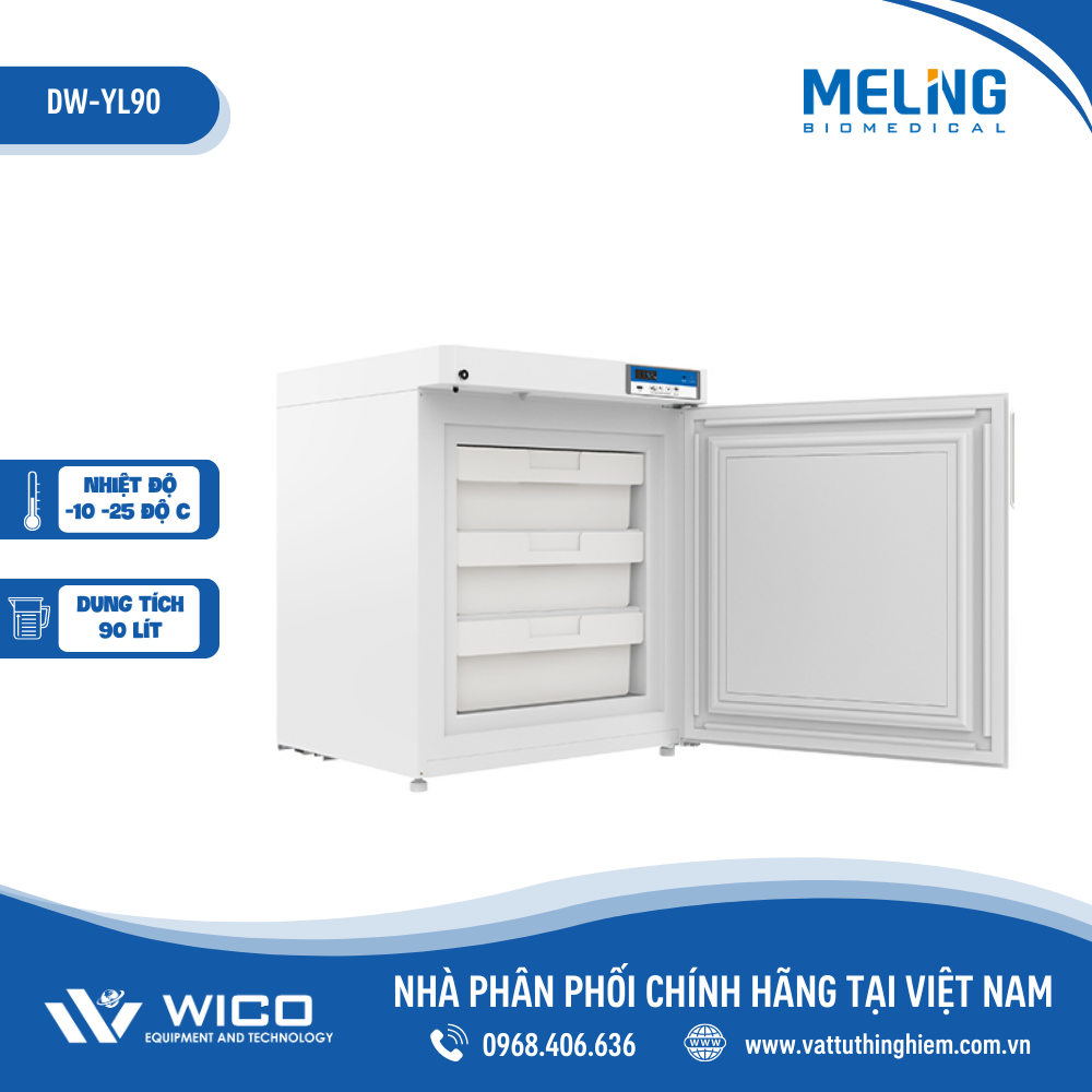 Tủ Lạnh Âm Sâu -25 độ C DW-YL90 Mở Nắp