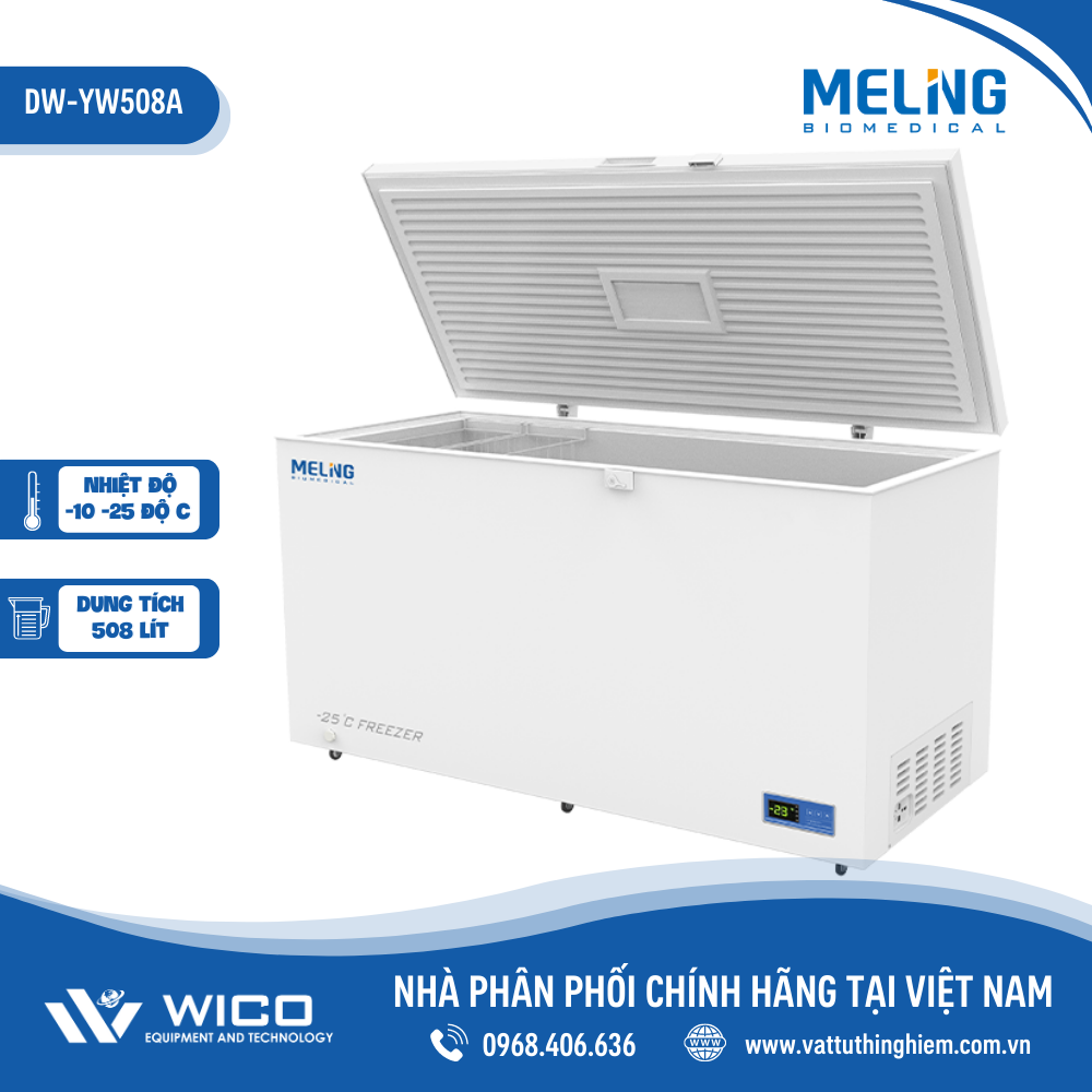Tủ Lạnh Âm Sâu Kiểu Ngang -25 độ C DW-YW508A 