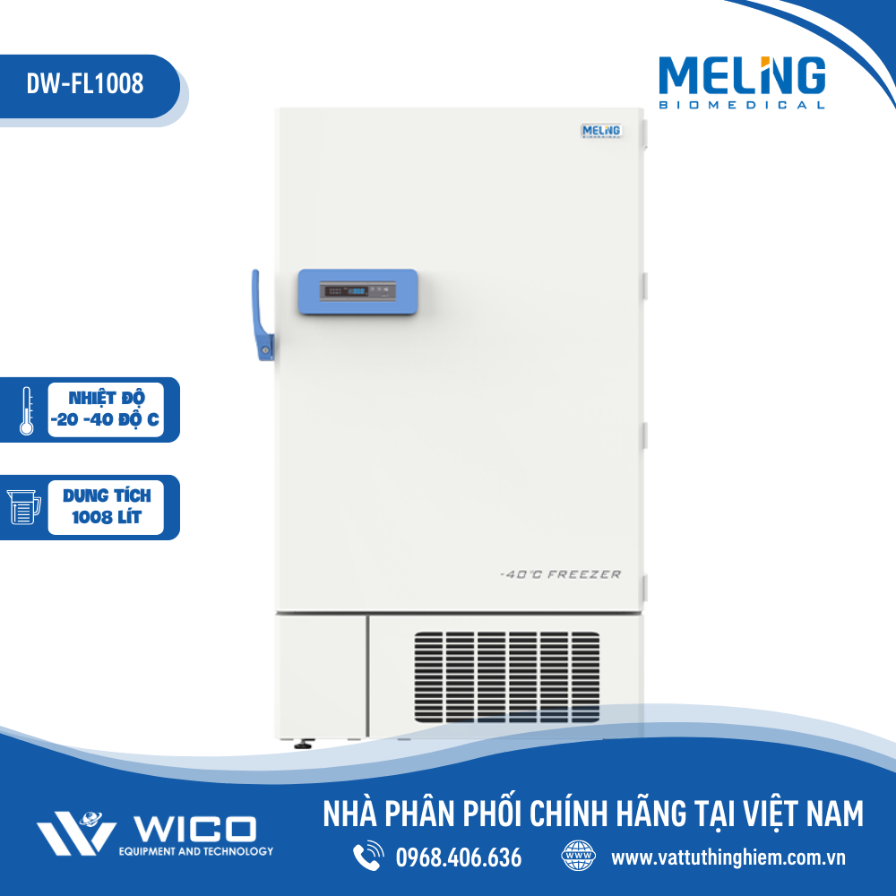 Tủ Lạnh Âm Sâu -40 độ C Hãng Meiling DW-FL1008 | 1008 Lít
