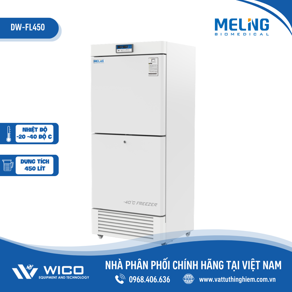 Tủ Lạnh Âm Sâu -40 độ C Hãng Meiling DW-FL450 | 450 Lít