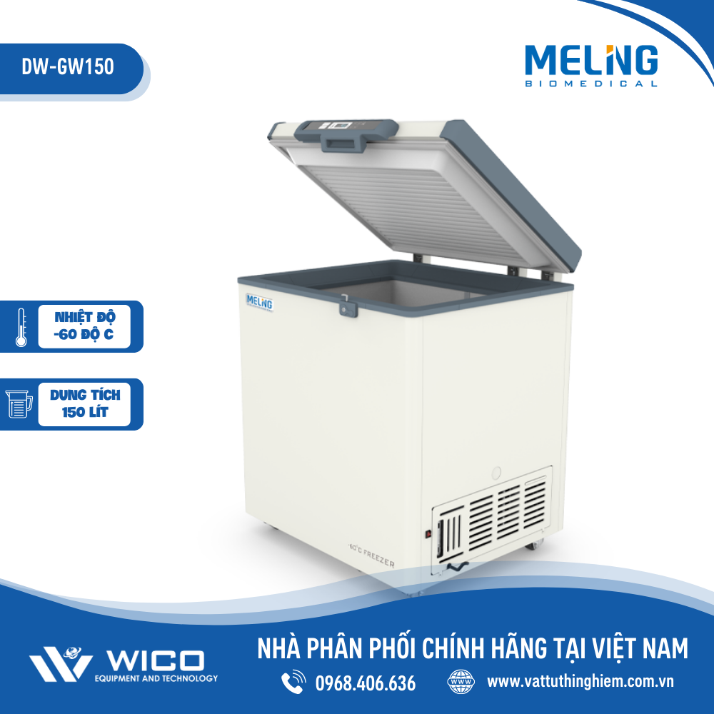 Tủ Lạnh Âm Sâu -60 độ C Meiling DW-GW150