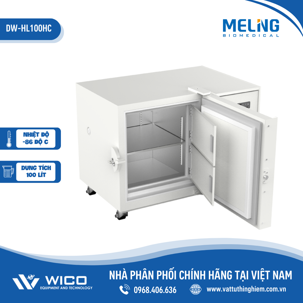 Tủ Lạnh Âm Sâu -86 độ C Meiling DW-HL100HC 