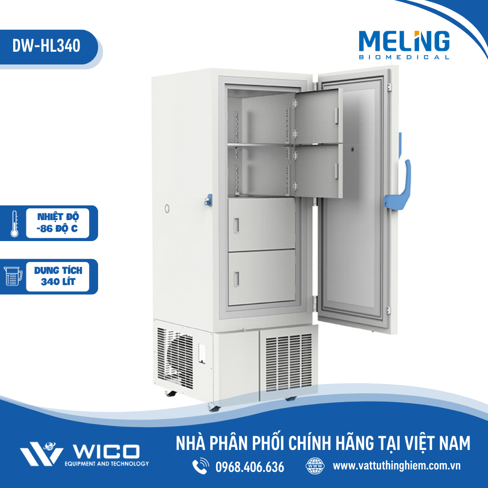 Tủ Lạnh Âm Sâu -86 độ C Meiling DW-HL340 | 340 Lít