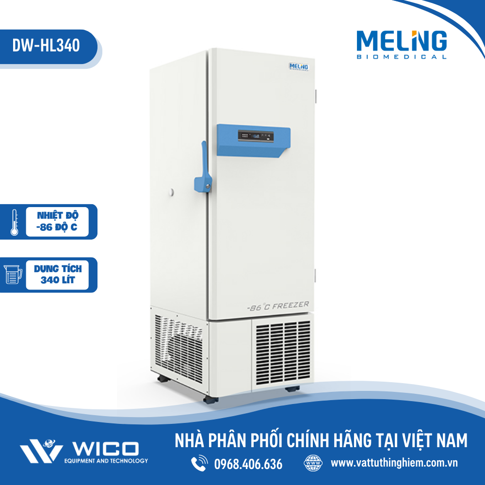 Tủ Lạnh Âm Sâu -86 độ C Meiling DW-HL340