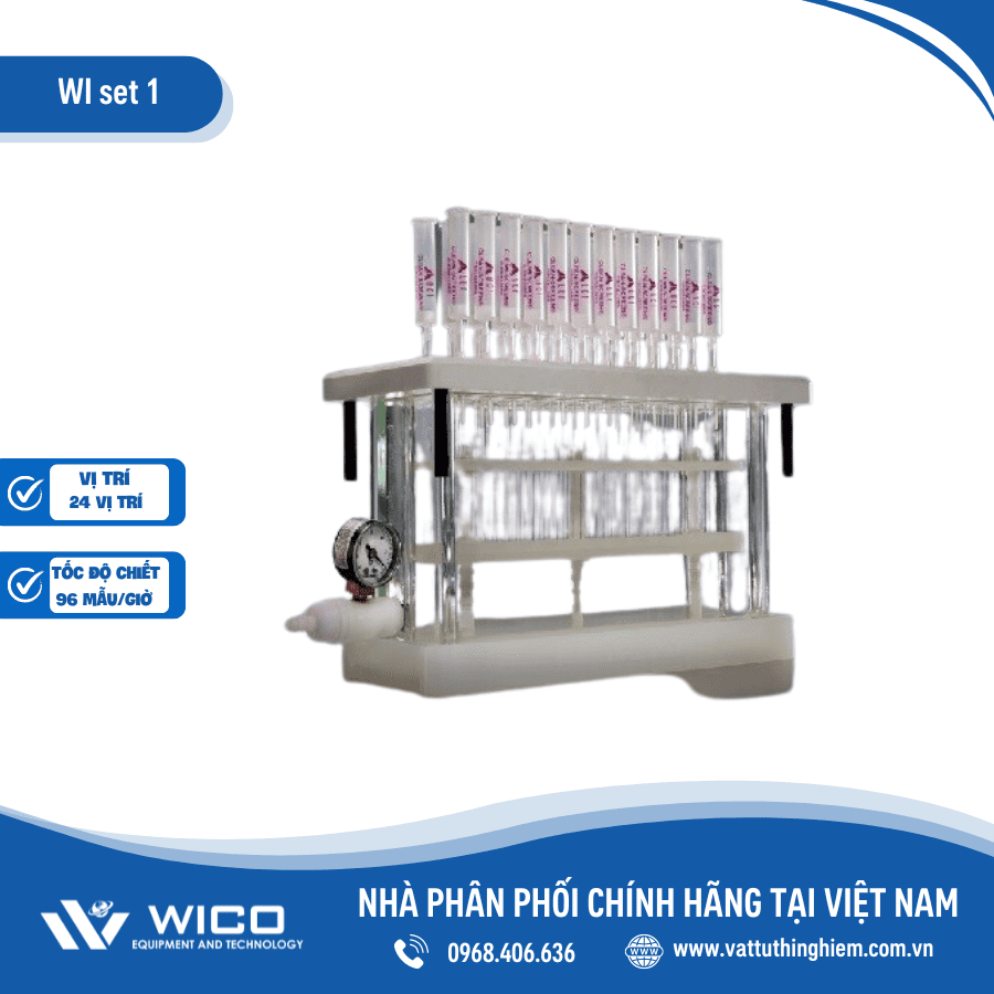 Bộ chiết pha rắn WI 24 vị trí WI set 1